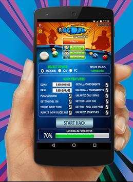 Cheat for 8 Ball Pool Tool : Prank screenshot 1