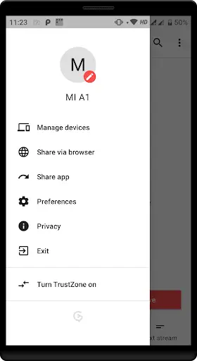 Zender file transfer & share screenshot 3