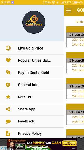 Live Gold Price screenshot 1