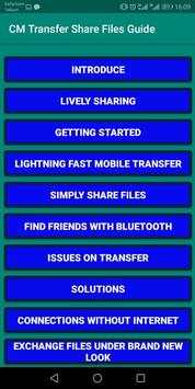 CM Transfer Share Files Guide screenshot 1