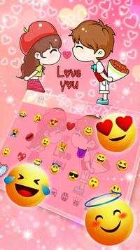 Love Couple Keyboard screenshot 3