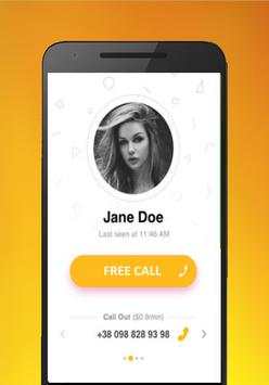 Free calls SMS without WiFi screenshot 1