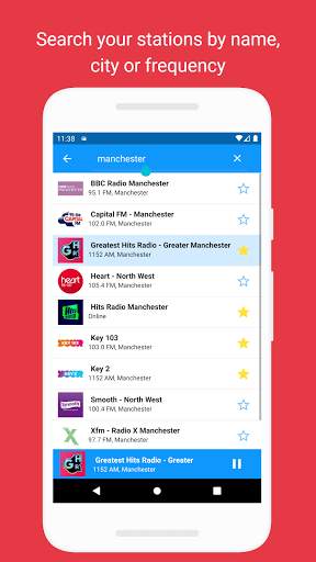 Radio UK FM - Online radio & DAB radio player app screenshot 2