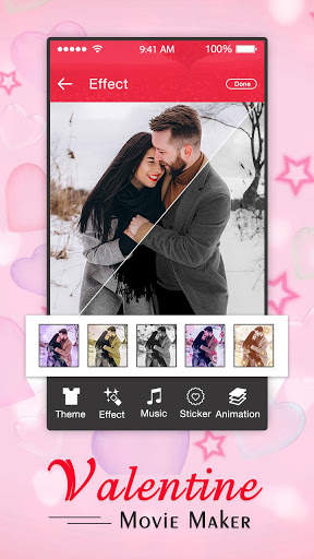 Valentine Video Maker: love Movie Maker screenshot 4