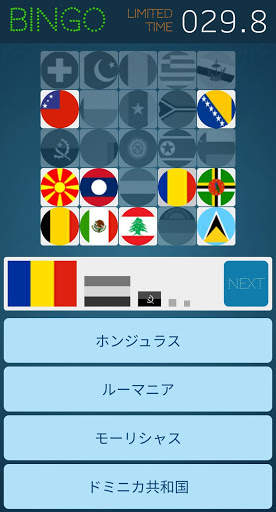 フラッグビンゴ screenshot 2
