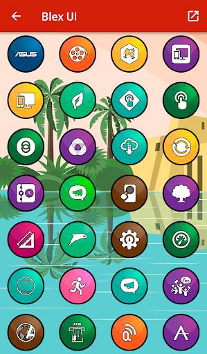 Blex UI - Icon Pack 5 تصوير الشاشة