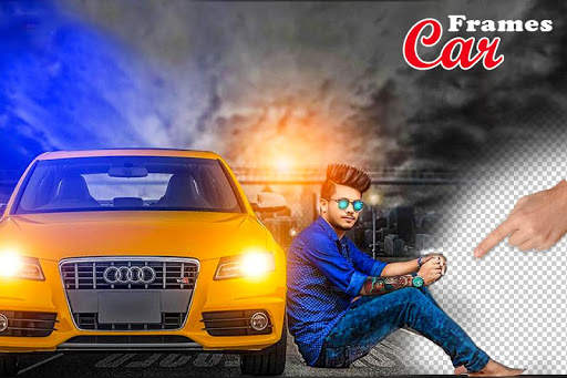 Car Photo Frame : Cut Cam Editor screenshot 1