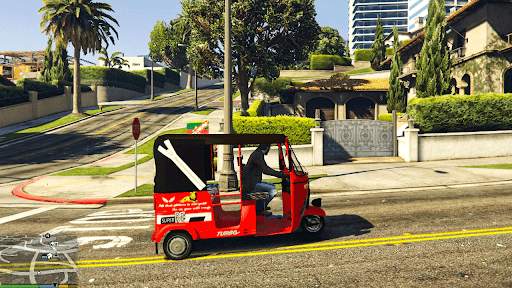 Indian Modern Rickshaw Games screenshot 4