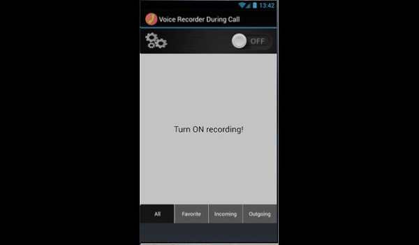 voice recorder during call screenshot 1