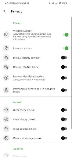 Navegador Web Midori Lite screenshot 7