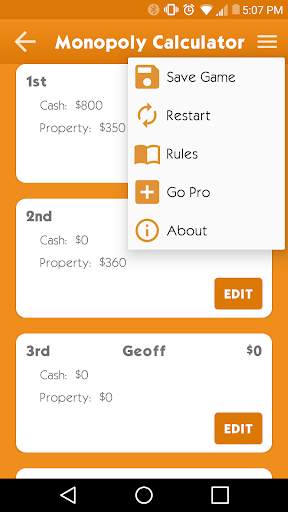 Monopoly Calculator screenshot 5