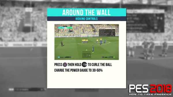 How to take a Freekick - PES 2018 screenshot 2