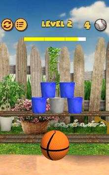 bola api 3D: Knock Down Cans screenshot 5