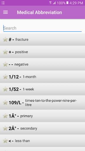 Medical Abbreviation скриншот 1