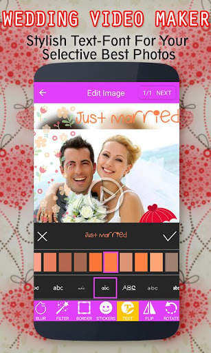 Wedding Video Maker with music screenshot 5