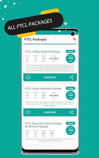 All Network Packages 2020 (Jazz Zong Ufone Telenr) screenshot 6