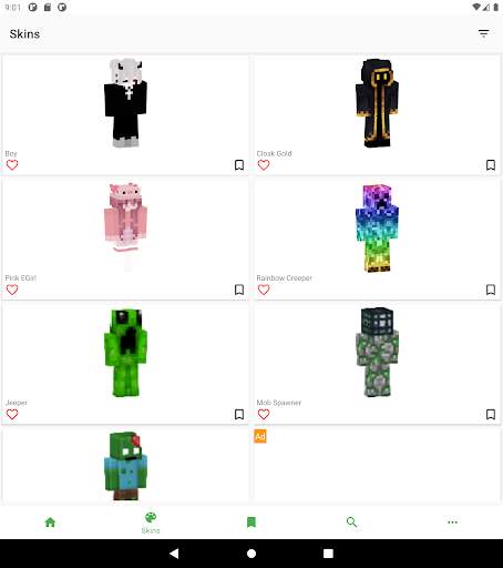 Minecraft Skin Library - Discover Minecraft skins screenshot 7