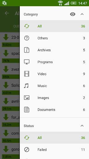 Advanced Download Manager & Torrent downloader screenshot 4
