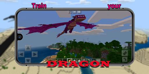 🐉 Train your Dragon Mod  Minecraft PE 🐉 screenshot 1