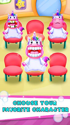 Dr. Unicorn Games for Kids - Children's Dentist 🦄 screenshot 2