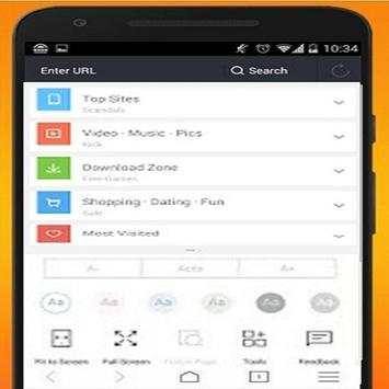 New UC Browser Fast Download Free Tips screenshot 3