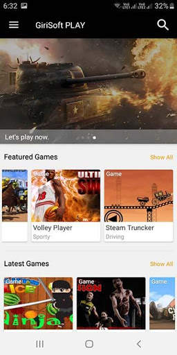 GiriSoft PLAY - Your Online Game Store. screenshot 1