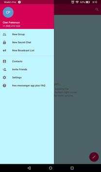 Free messenger app plus screenshot 2