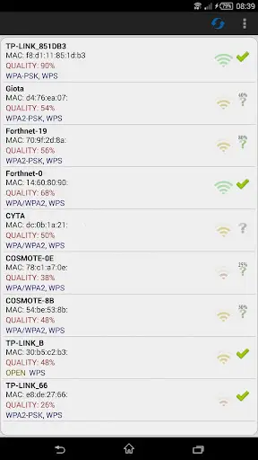 Wifi WPS Plus screenshot 1