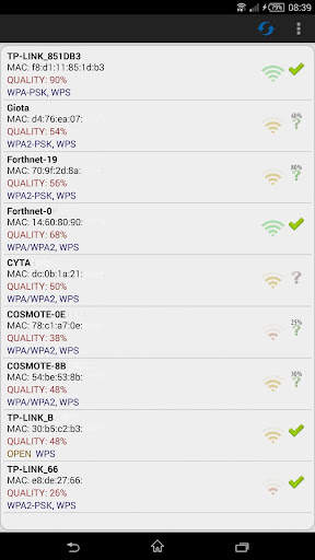 Wifi WPS Plus screenshot 1