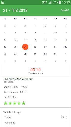 Home Workout - No Equipment 8 تصوير الشاشة