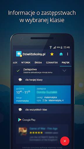 DzienSzkolny.pl - Plan lekcji screenshot 6