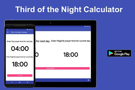 Third of the Night Calculator screenshot 7