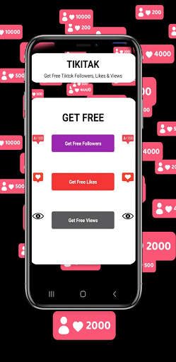 TikiTak - Free Followers, Likes & Views screenshot 2