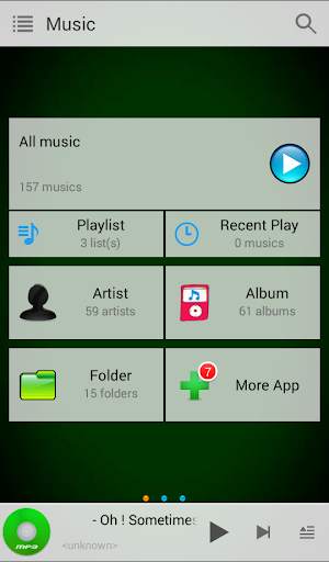 mp3 player for android screenshot 1