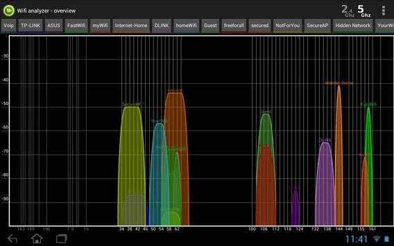 Wifi Analyzer (no LOCATION) screenshot 11