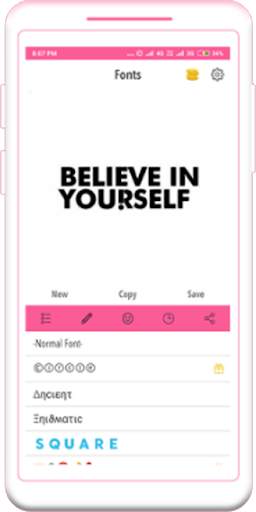 Fonts screenshot 5