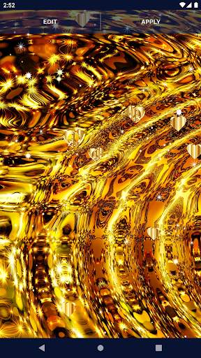 Gold Hearts 4K Wallpaper 4 تصوير الشاشة