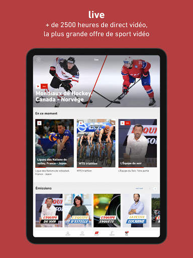 L'Équipe - Sport en direct : foot, tennis, rugby.. screenshot 9