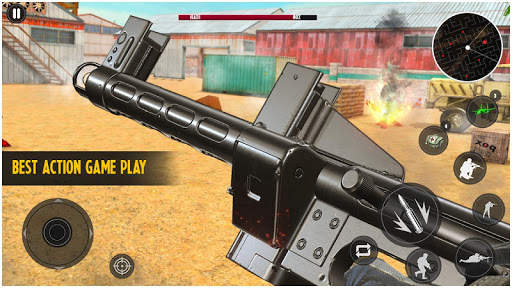Army Gunner Strike: 3D Critical Action Team Battle screenshot 2