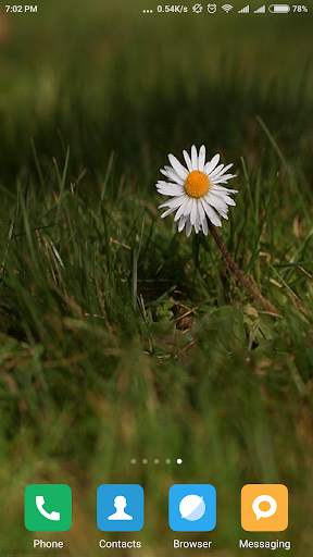 Flower Live Wallpaper screenshot 1