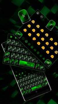 Black Green Metal Keyboard screenshot 1