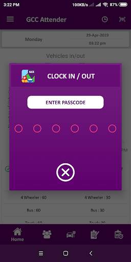 GCC PARKING ATTENDEE screenshot 3