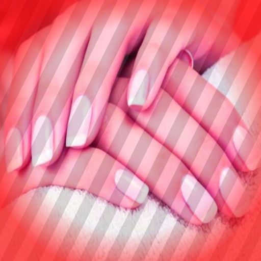 Nail extension : nail care icon