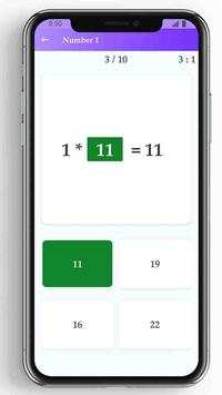 Kids Multiplication Table скриншот 4