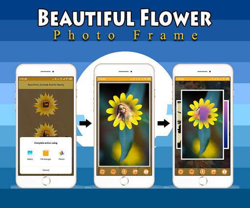 Beautiful Flower Photo Frame screenshot 3