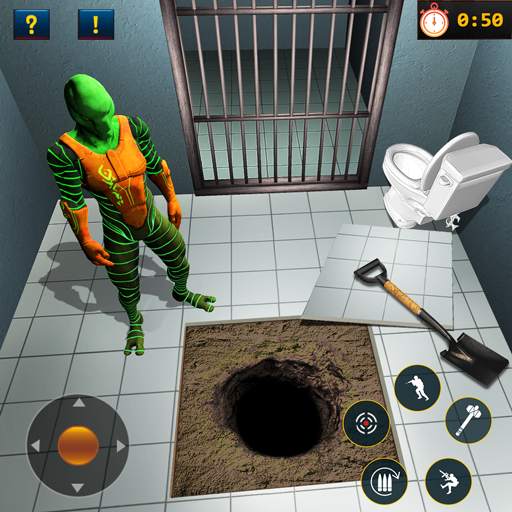 Green Alien Prison Escape Game 2021 2.2