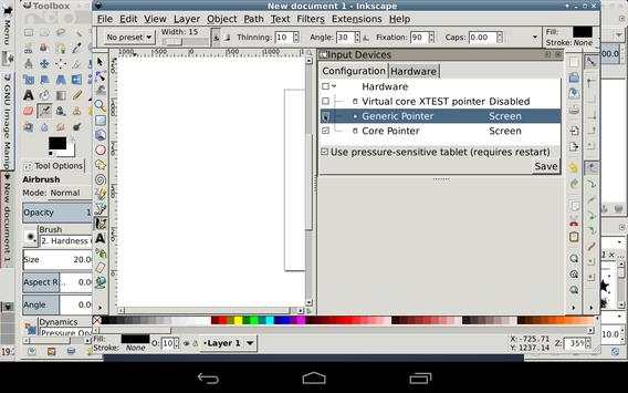 GIMP Inkscape screenshot 4