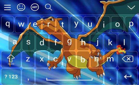 Legendary Pokemon Keyboard скриншот 6