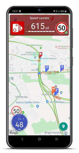 Speedtrap Alert - speed camera warnings screenshot 1