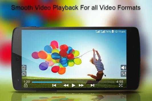 MP4/3GP/AVI HD Video Player screenshot 1